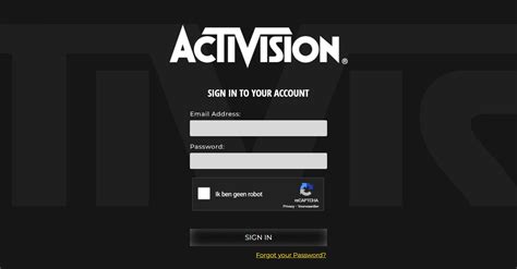 Call of Duty. . Activision login